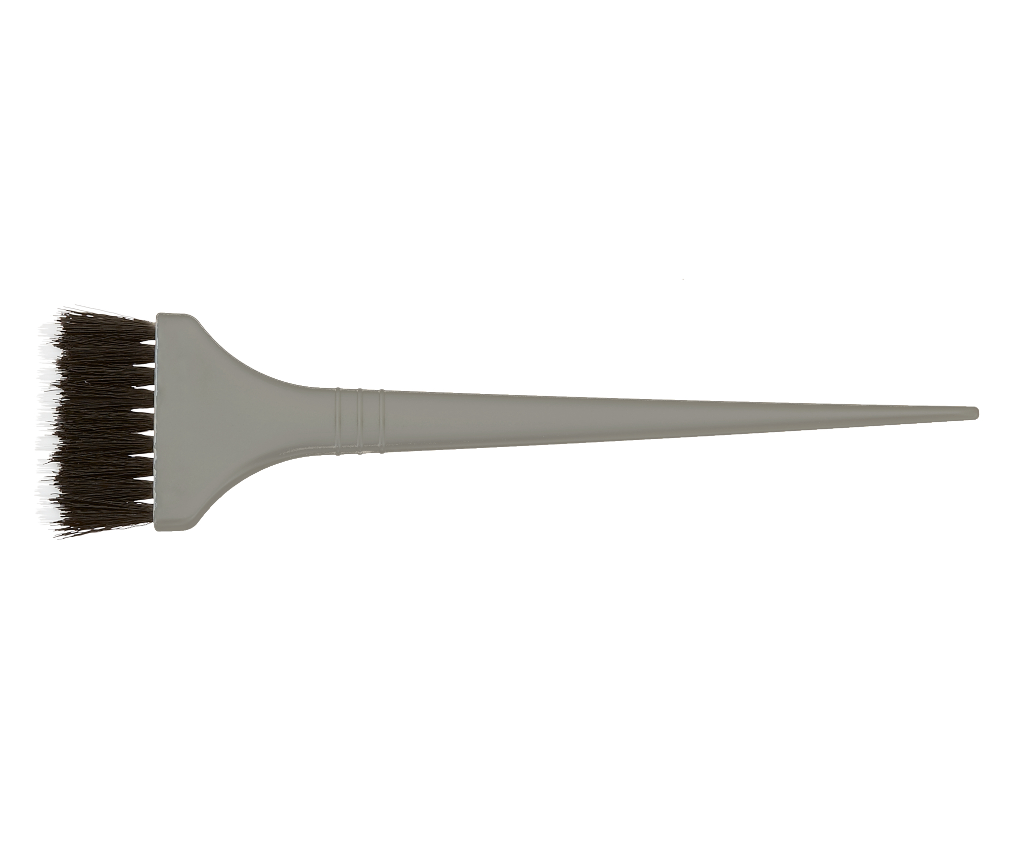 E-shop Štetec na farbenie vlasov s dvoma druhmi štetín Sibel - 55 mm, strieborný (8450251)