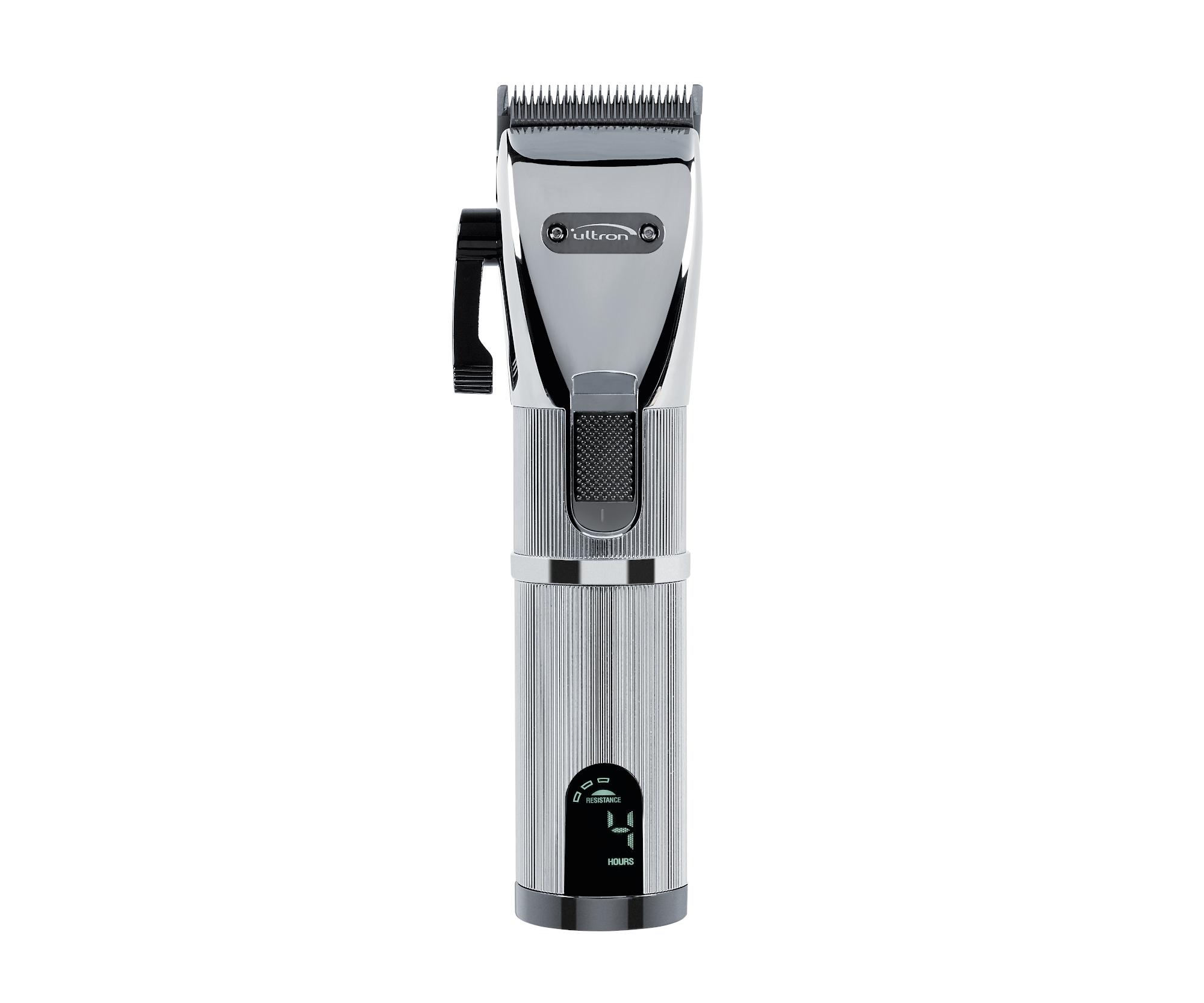 E-shop Profesionálny strojček Ultron Enki Taper Clipper - strieborny (7650120) + darček zadarmo