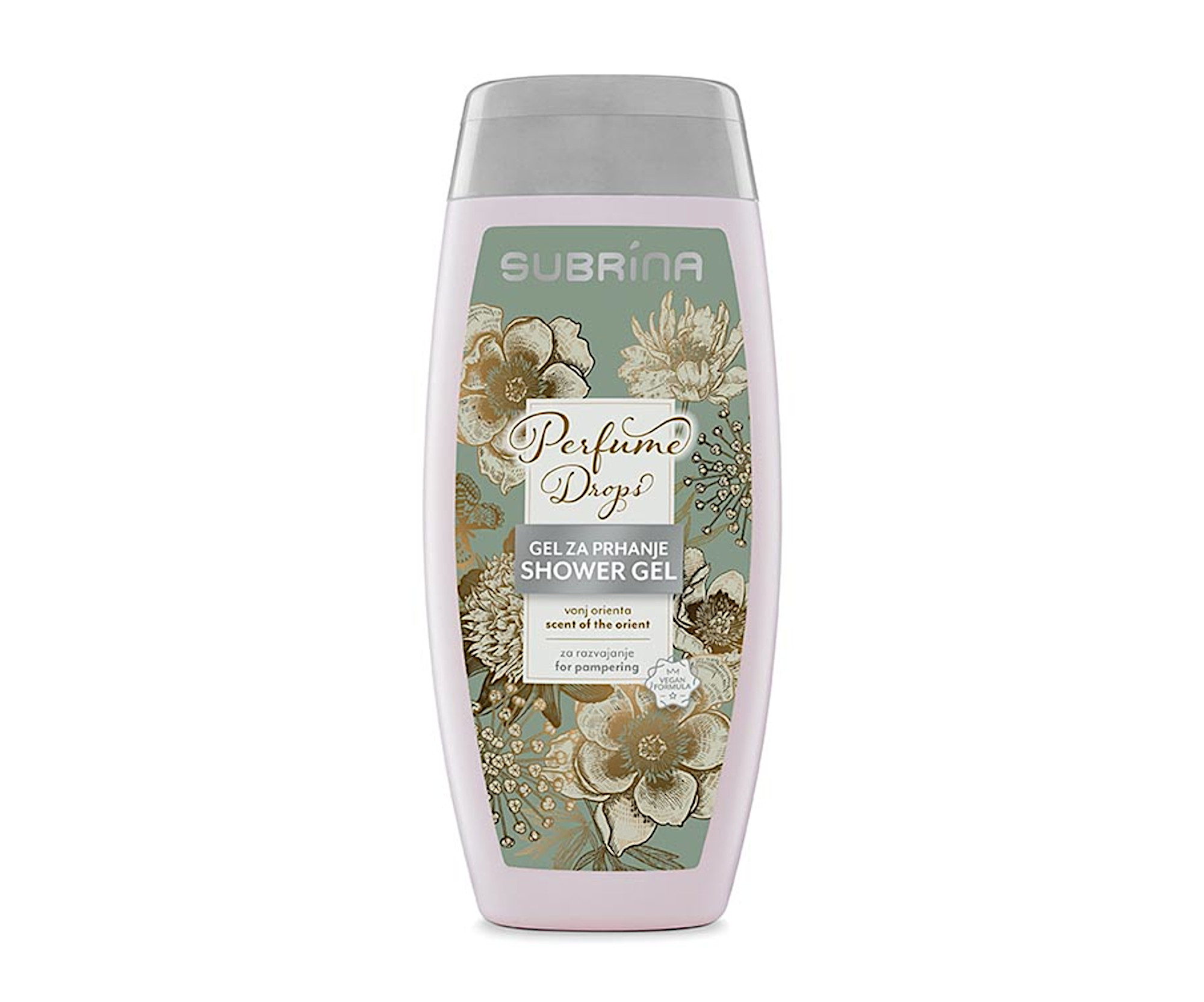 E-shop Sprchový gél Subrina Parfume Drops - vôňa orientu, 250 ml (081333)