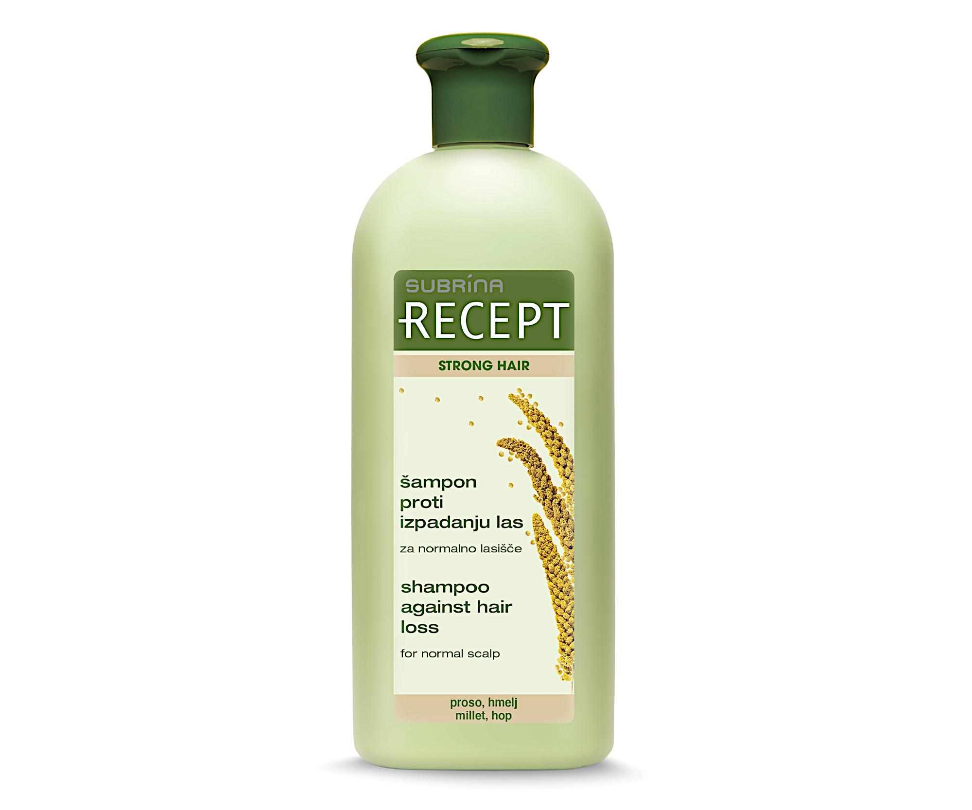E-shop Šampón proti padaniu vlasov Subrina Recept - 400 ml (052213) + darček zadarmo