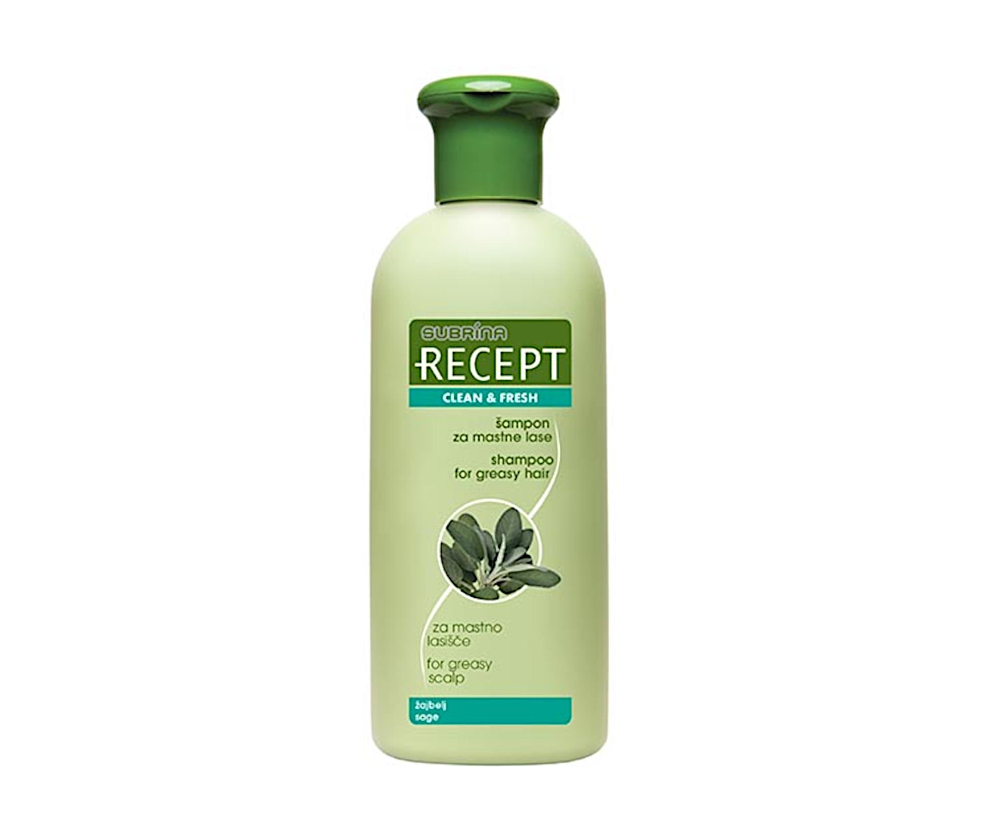 E-shop Šampón pre mastné vlasy Subrina Recept - 400 ml (052214) + darček zadarmo