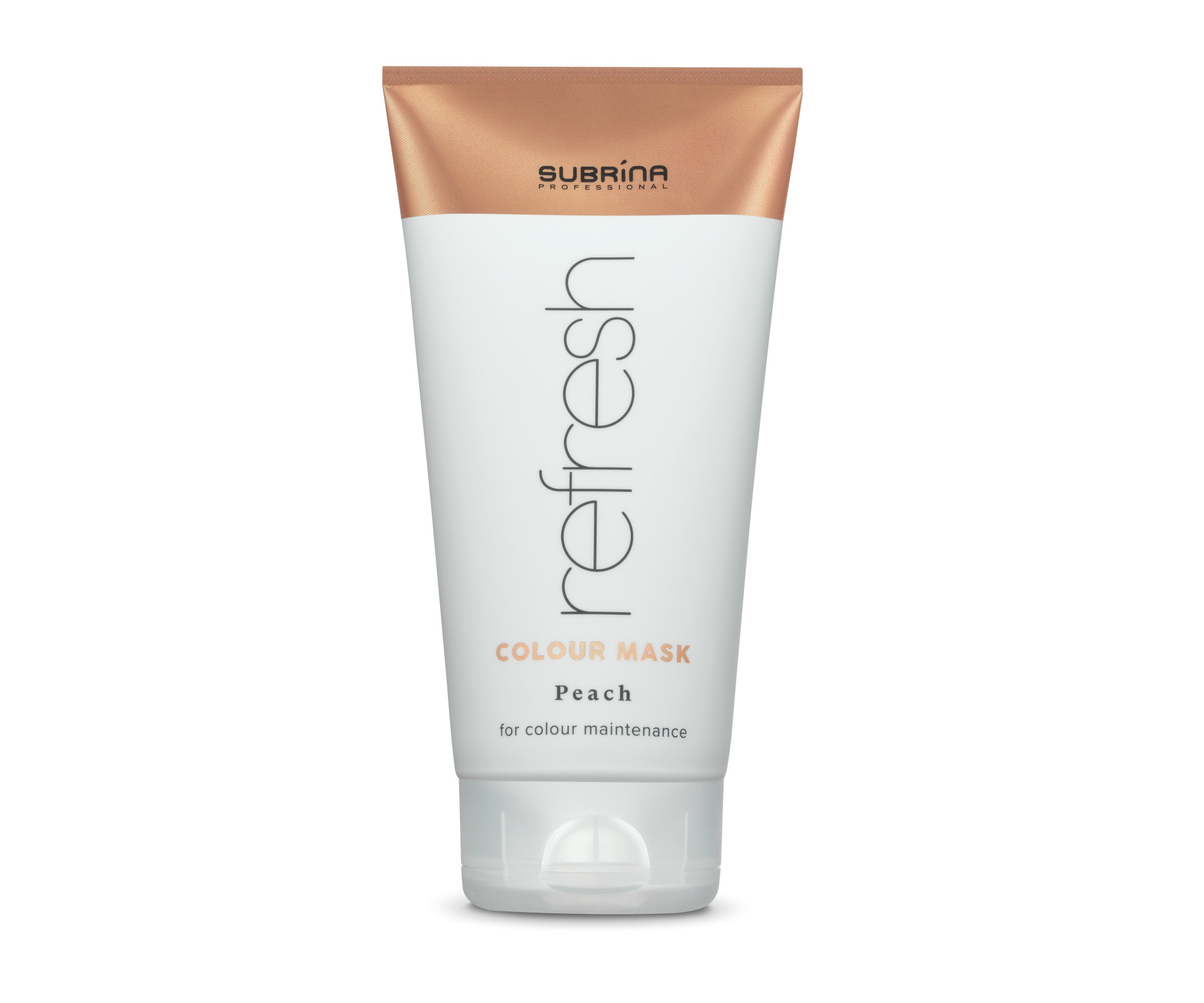 E-shop Vyživujúca farbiaca maska Subrina Professional Refresh Colour Mask Peach - broskyňová, 150 ml (060492) + darček zadarmo