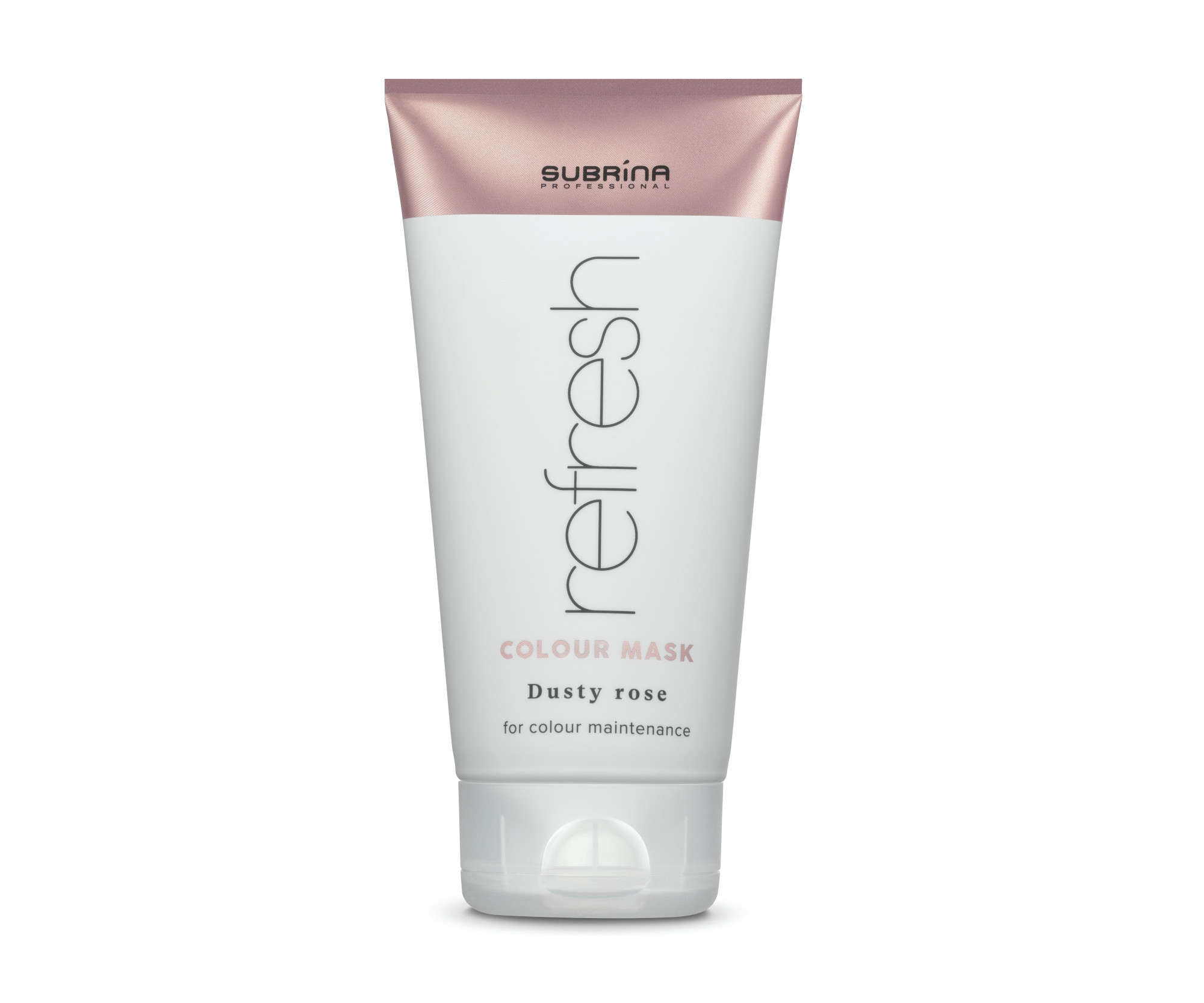 E-shop Vyživujúca farbiaca maska Subrina Professional Refresh Colour Mask Dusty Rose - svetlo ružová 150 ml (060491) + darček zadarmo