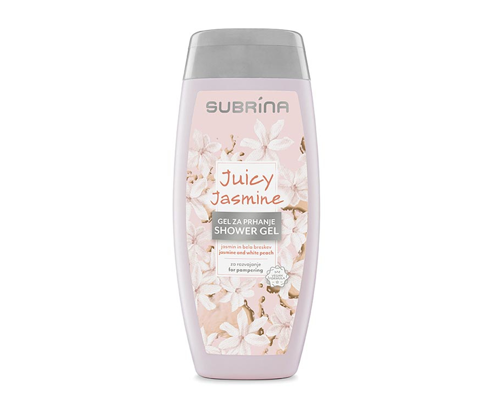 E-shop Sprchový gél Subrina Juicy Jasmine - osviežujúci jazmín, 250 ml (081328)