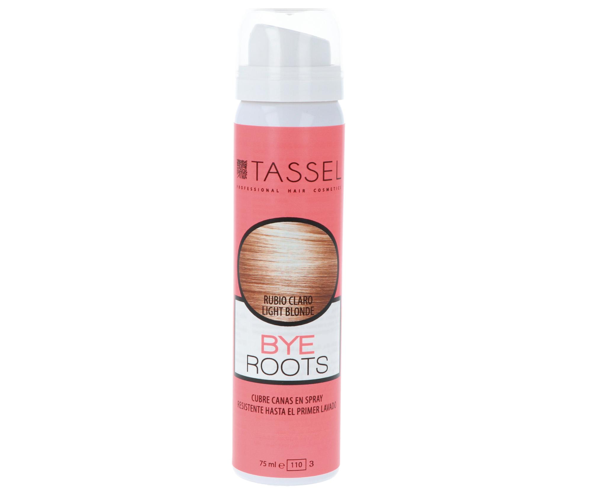 E-shop Sprej na zakrytie odrastov Tassel Cosmetics Bye Roots - 75 ml, svetlá blond (07277/76) + darček zadarmo