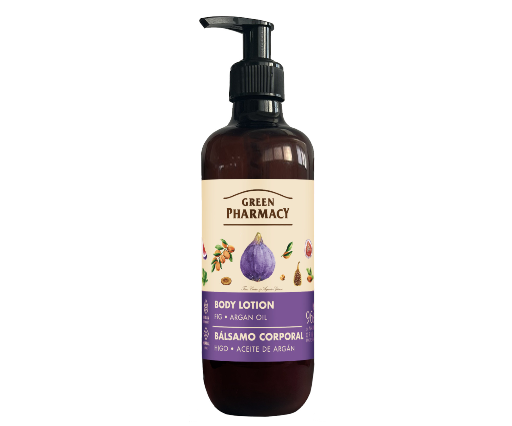 E-shop Telové mlieko s figami a arganovým olejom Green Pharmacy Body Lotion - 400 ml + darček zadarmo