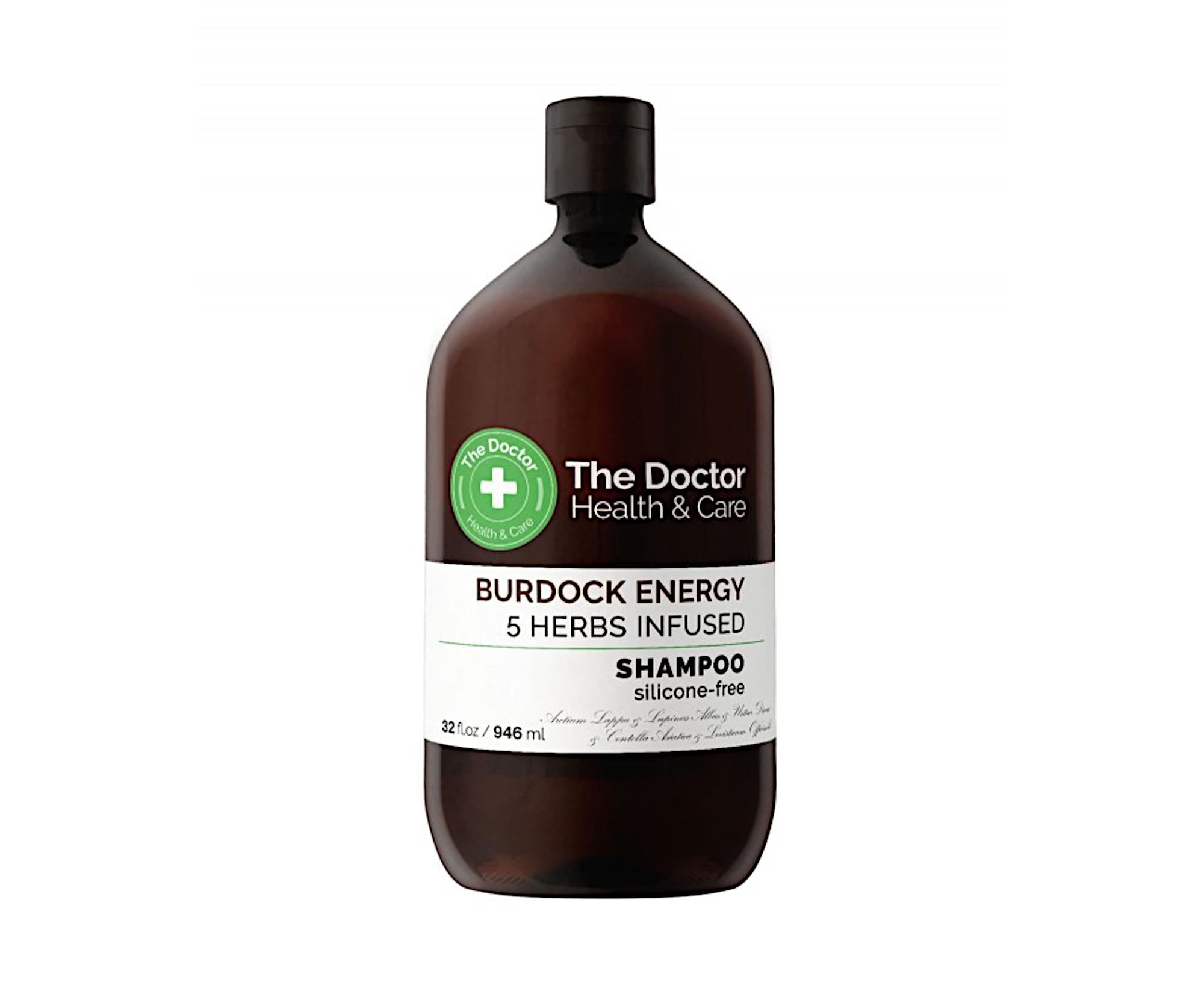 E-shop Vyživujúci šampón proti padaniu vlasov The Doctor Burdock Energy - 946 ml