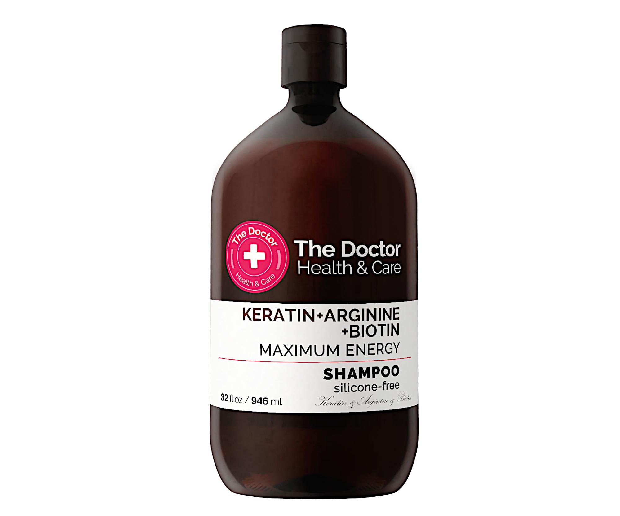E-shop Energizujúci šampón The Doctor Keratin+Arginine+Biotin - 946 ml