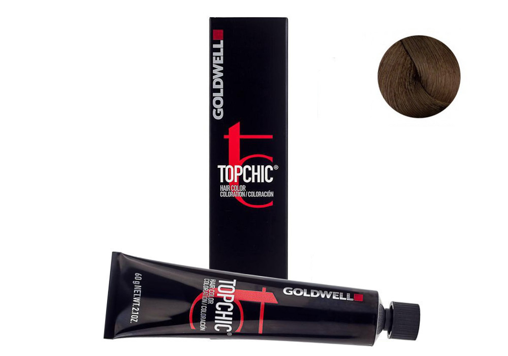 E-shop Farba na vlasy Goldwell Topchic 60 ml - 5BG svetlá zlato hnedá (201735) + darček zadarmo