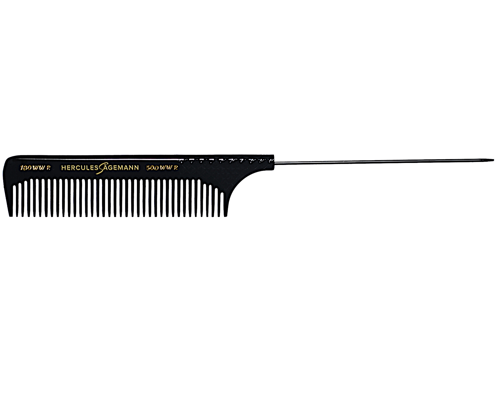 E-shop Tupírovací hrebeň s kovovým hrotom Hercules Sägemann 180WWR-500WWR - 21,7 cm (8018096) + darček zadarmo
