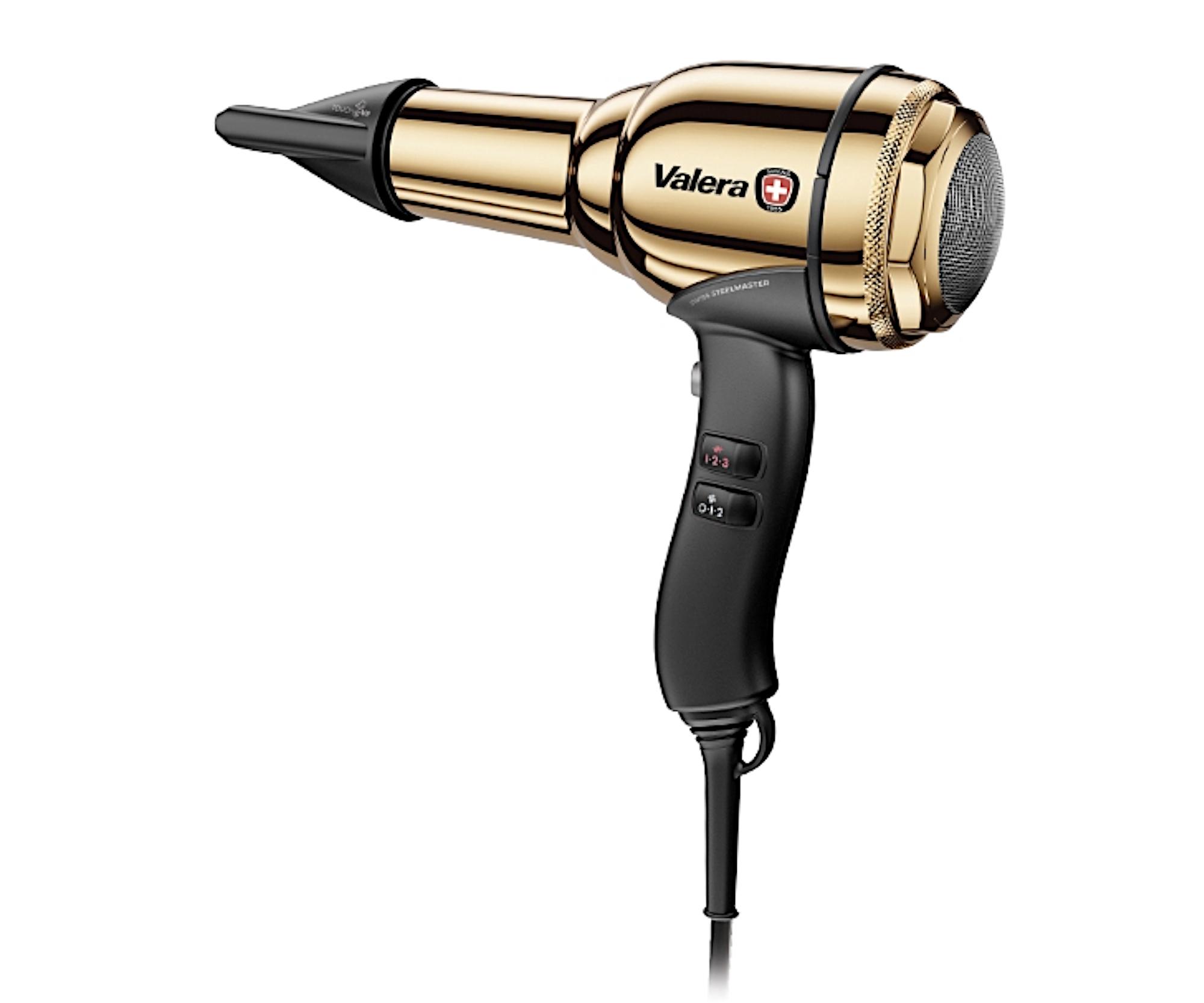 E-shop Profesionálny fén na vlasy Valera Swiss Steel Master Light - 2000 W, zlatý (SM588.01) + darček zadarmo