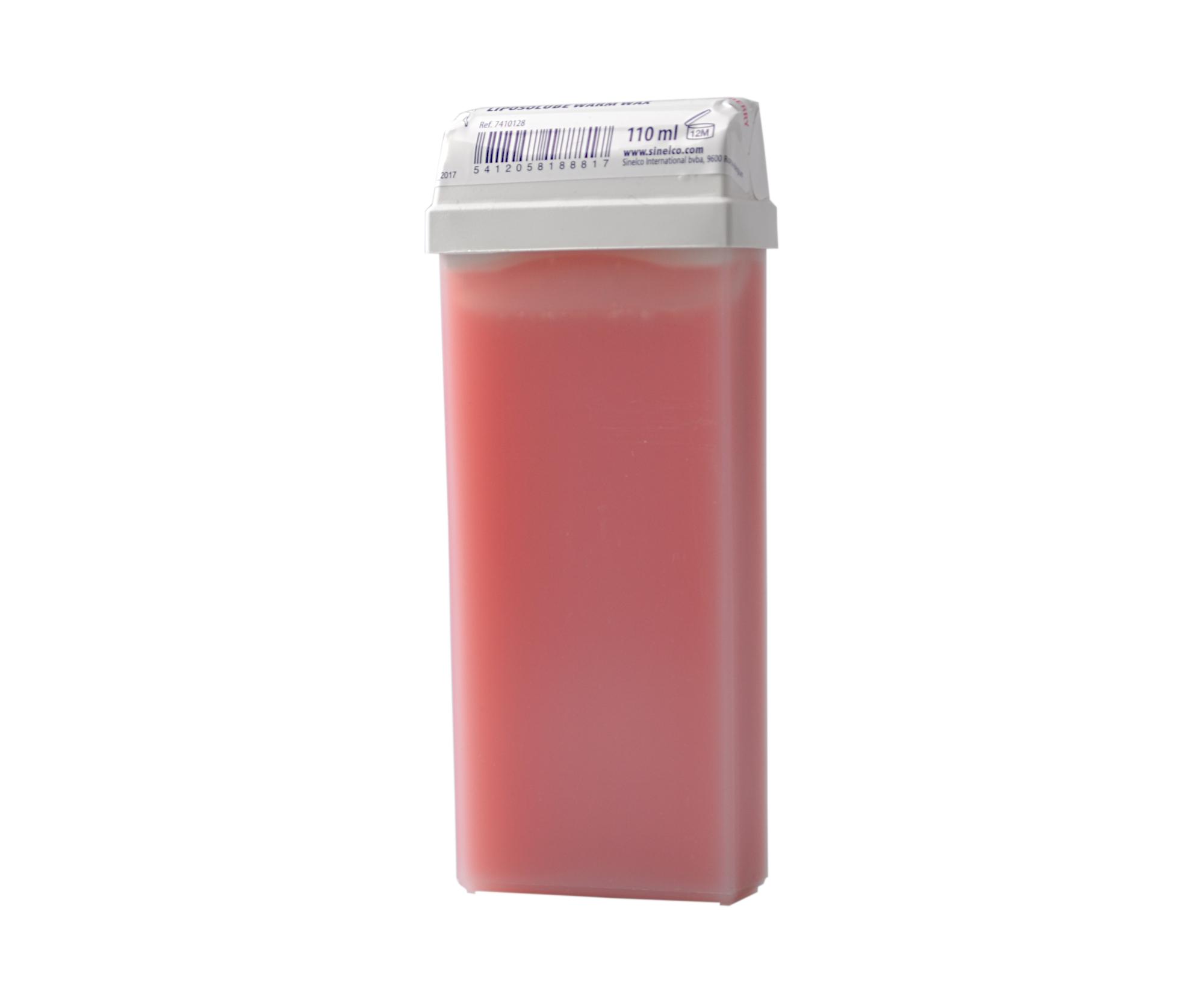 E-shop Depilačný prírodný vosk pre všetky typy pokožky Sibel Strawberry - ružový, 110 ml (7410128)