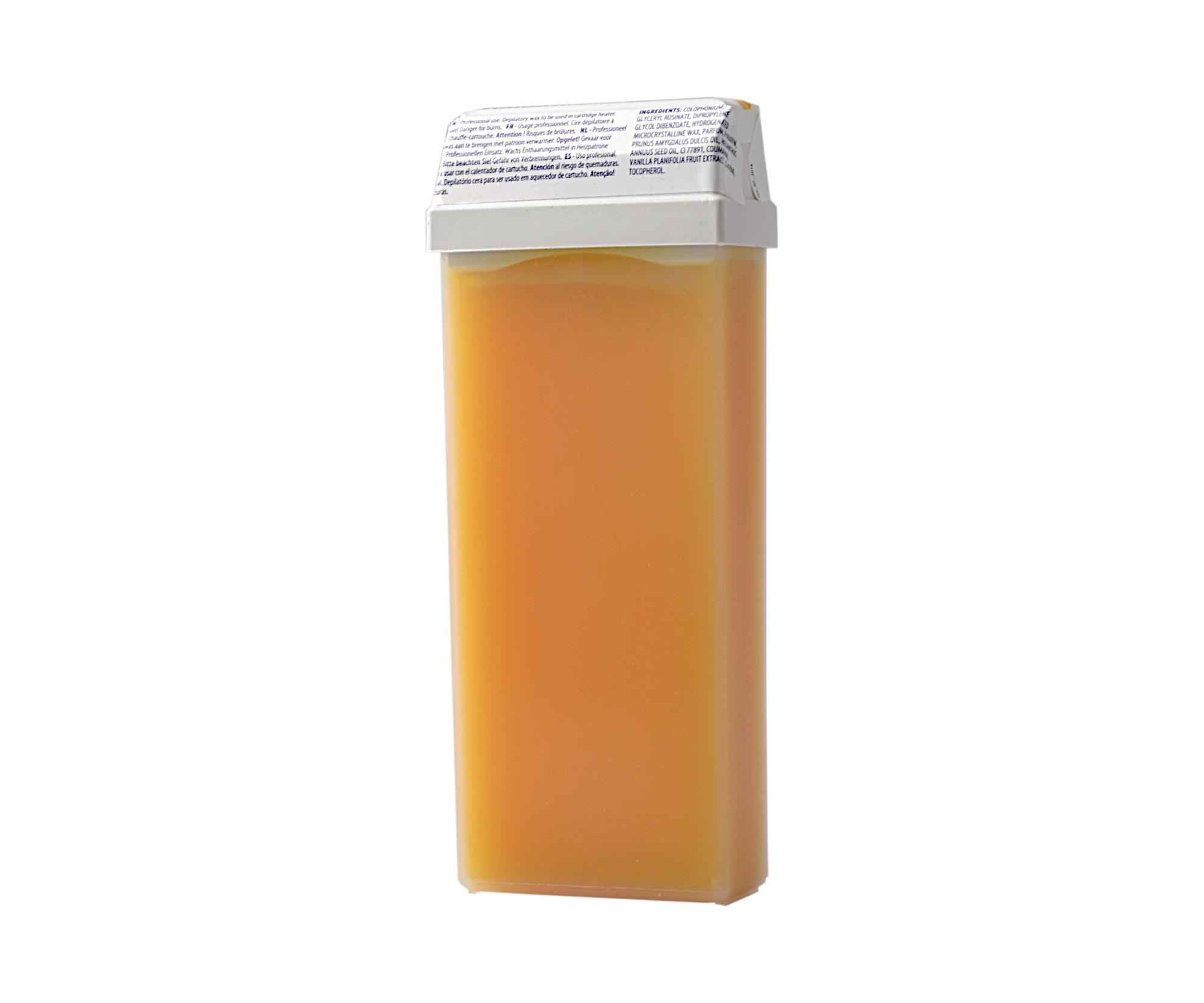 E-shop Depilačný prírodný vosk Sibel Vanilla - žltý, 110 ml (7410125)