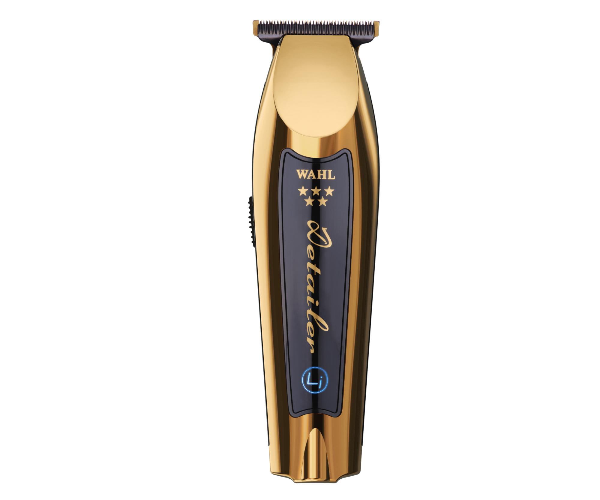 Profesionálny kontúrovací strojček Wahl Detailer Cordless Gold 08171-716 - zlatý + darček zadarmo.