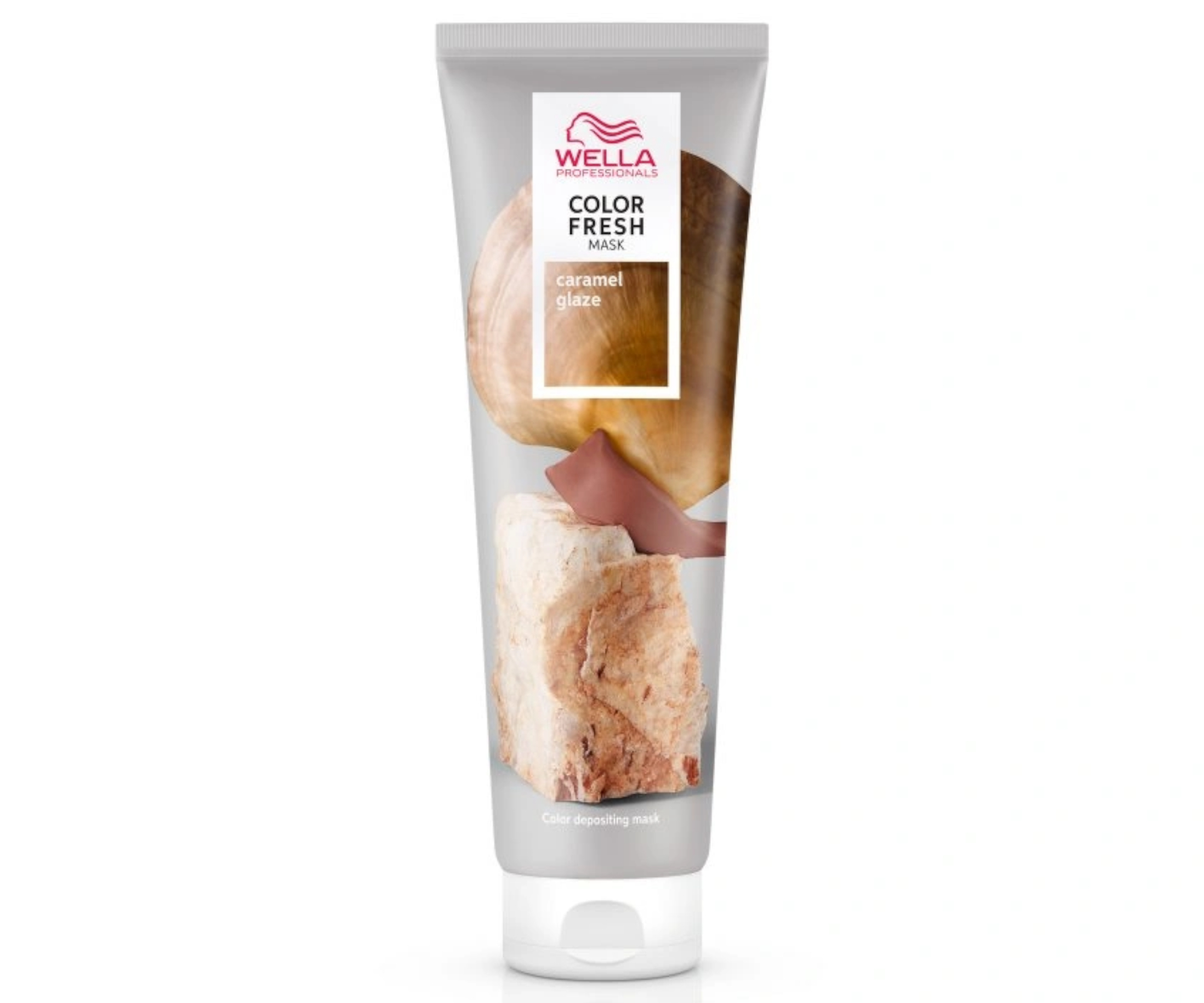 E-shop Farbiaca maska na vlasy Wella Color Fresh Mask Caramel Glaze - 150 ml, karamelovo hnedá (99350066251) + darček zadarmo