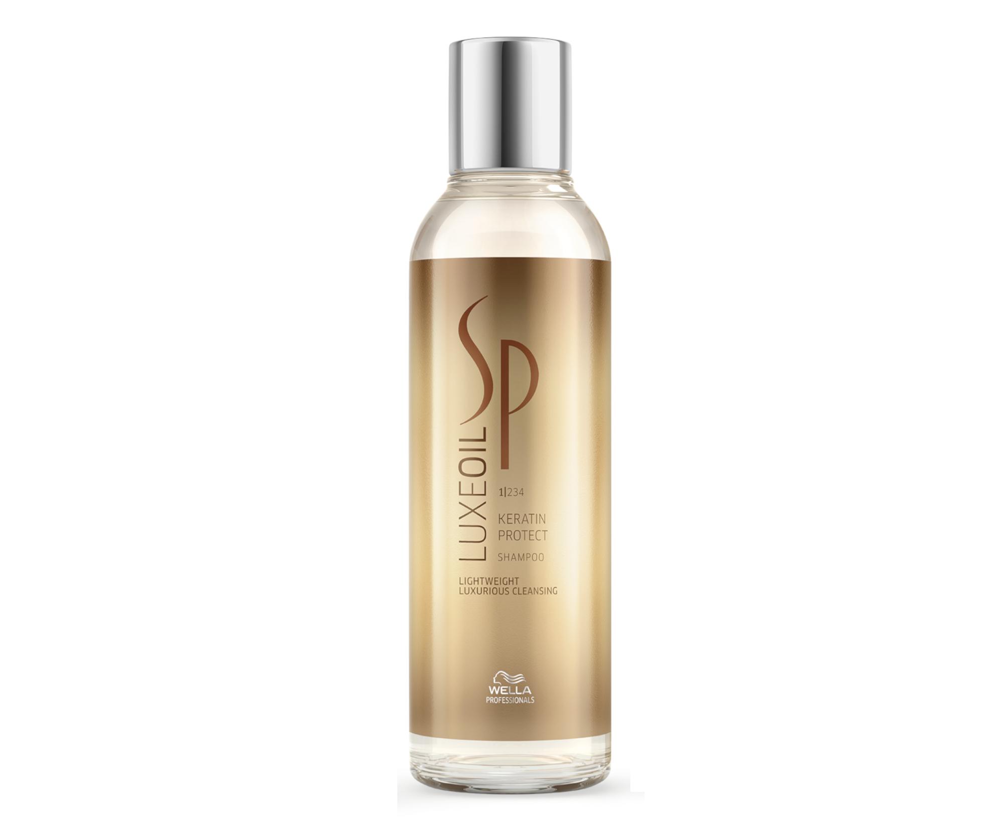 E-shop Hydratačný šampón Wella Professionals SP LuxeOil Keratin Protect Shampoo - 200 ml (81588224) + darček zadarmo