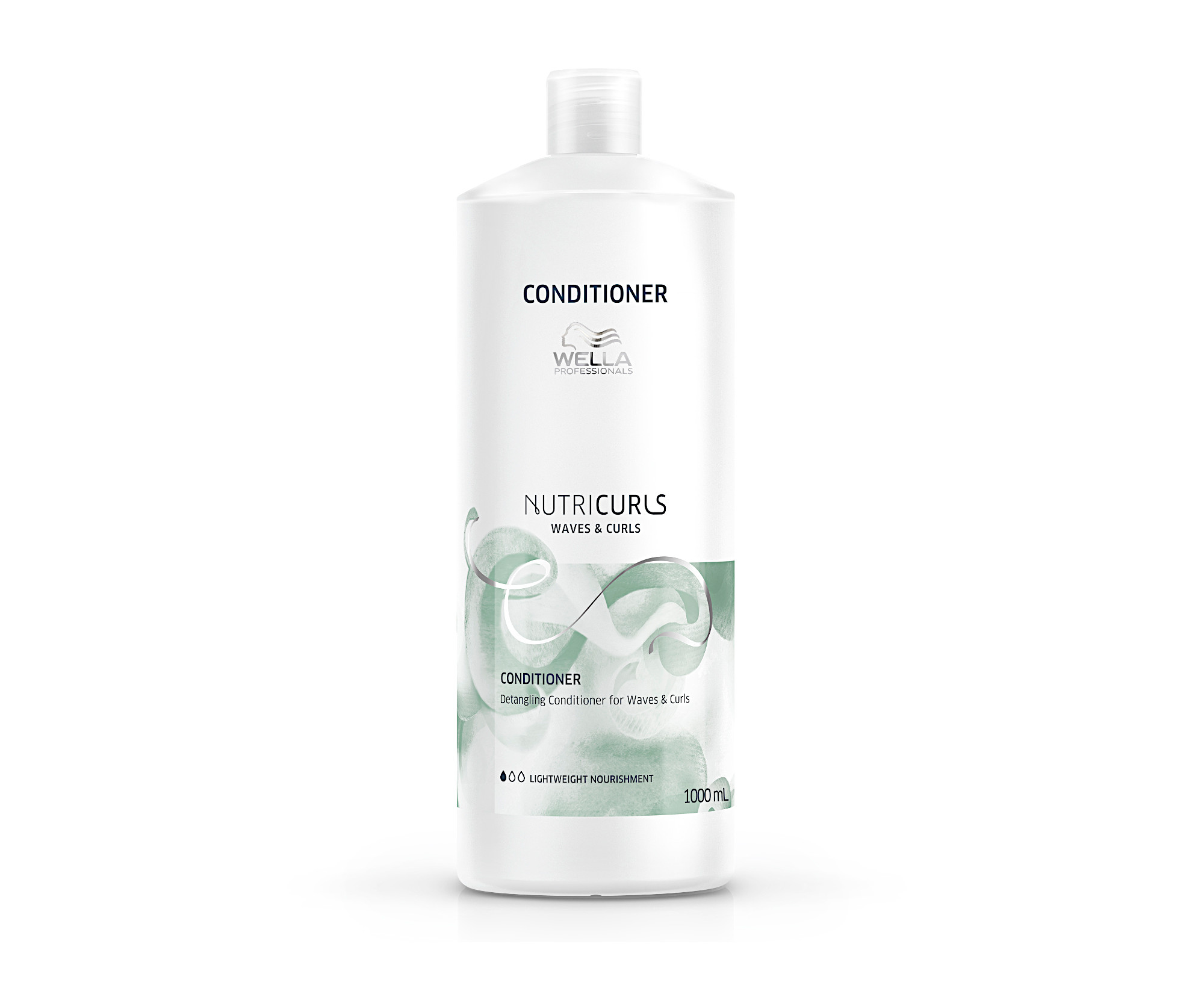 E-shop Kondicionér pre kučeravé vlasy Wella Professionals NutriCurls for Waves a Curls - 1000 ml (99240060960) + darček zadarmo