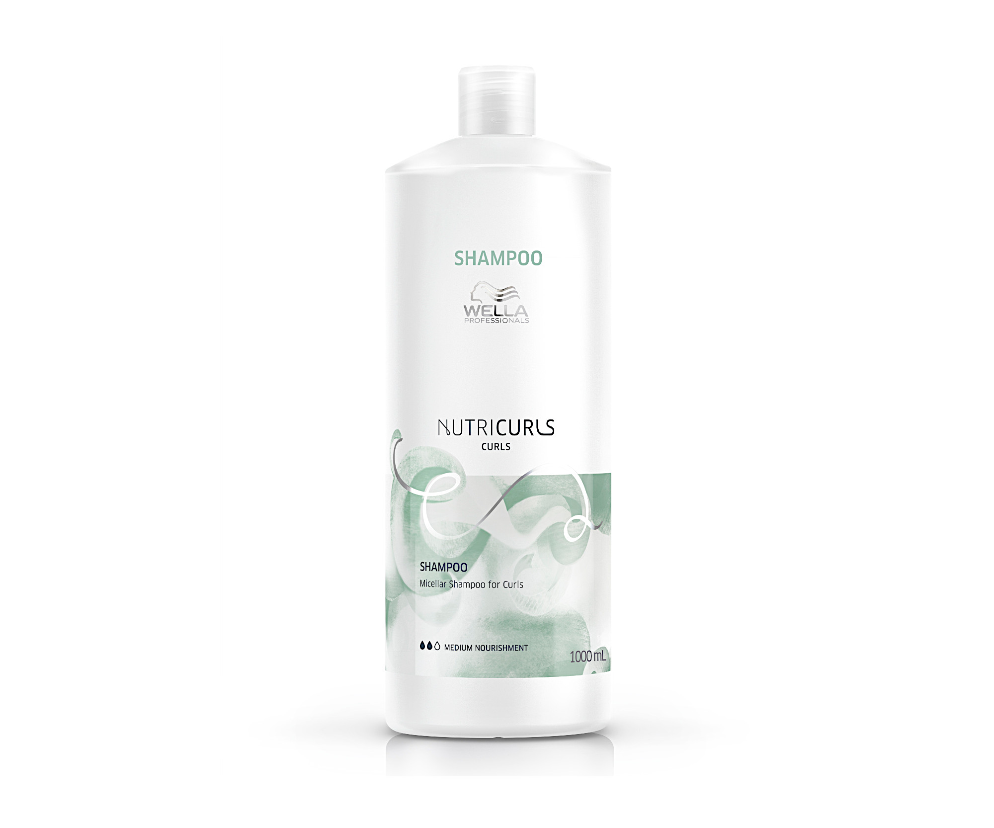 E-shop Vyživujúci šampón pre kučeravé vlasy Wella Professionals Nutricurls Curls - 1000 ml (99350169297) + darček zadarmo