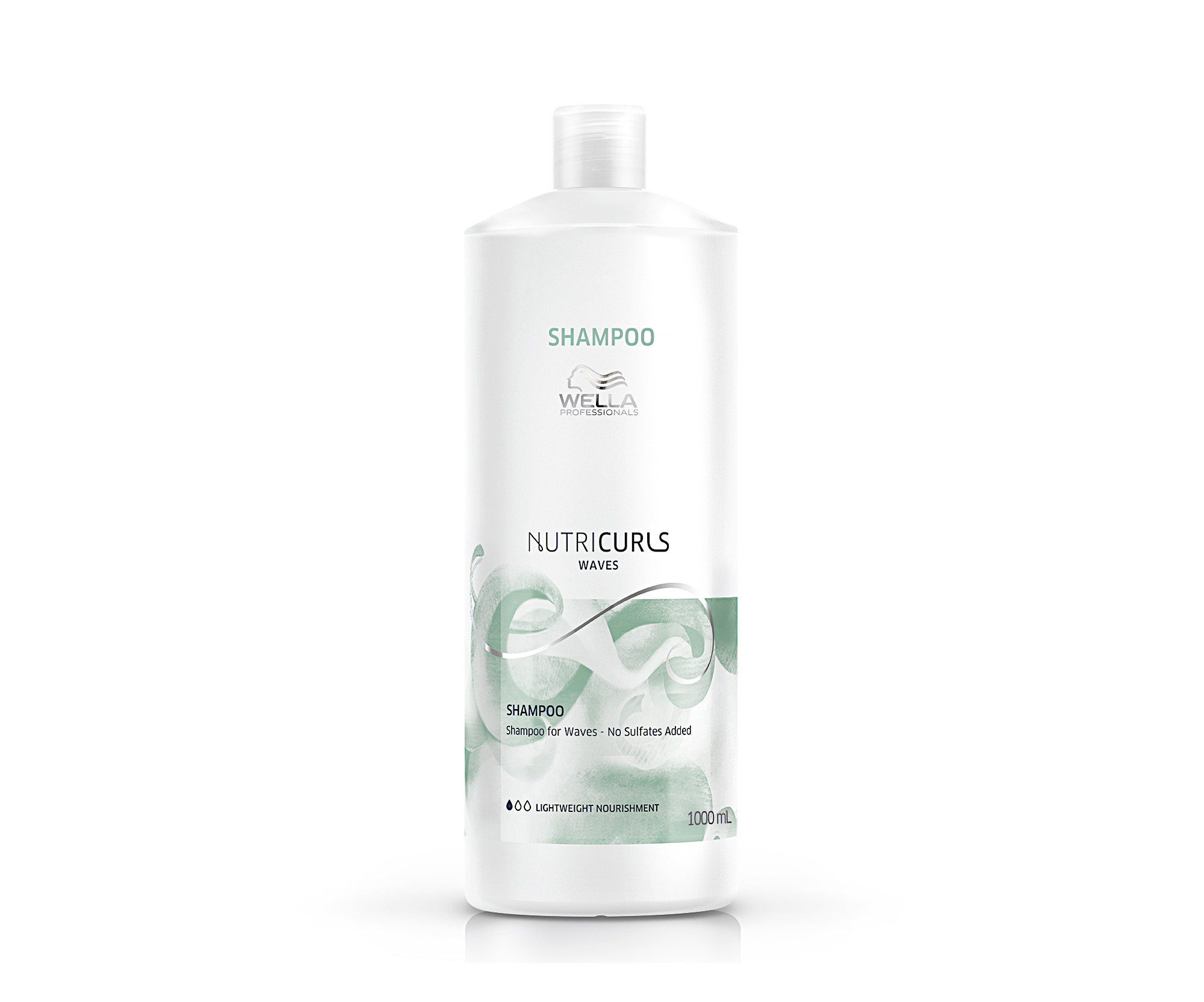 E-shop Čistiaci a vyživujúci šampón Wella Professionals Nutricurls Waves - 1000 ml (99240064216) + darček zadarmo