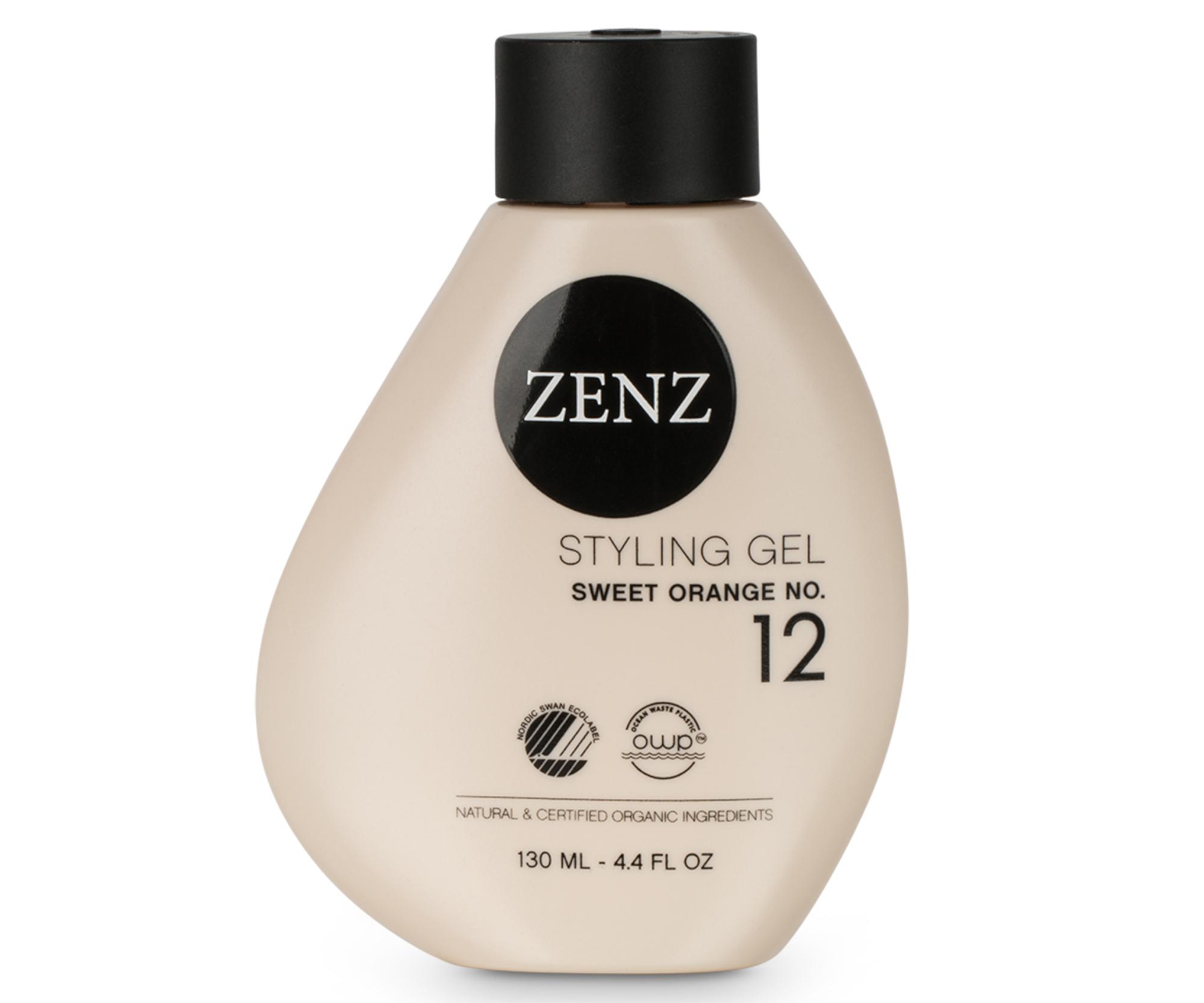 E-shop Stylingový gél na vlasy so strednou fixáciou Zenz Styling Gel Sweet Orange No. 12 - 130 ml + darček zadarmo