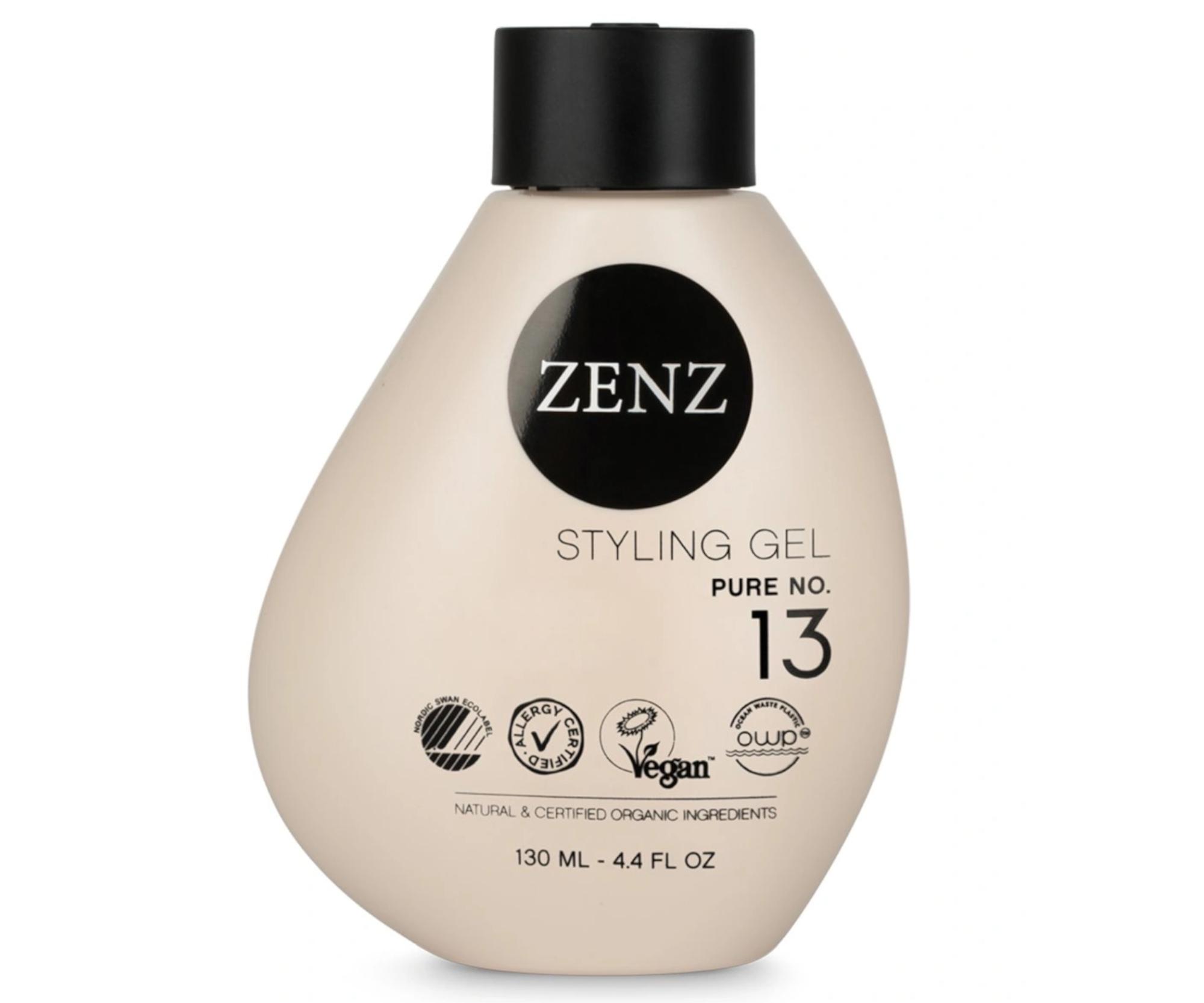 E-shop Stylingový gél na vlasy so strednou fixáciou Zenz Styling Gel Pure No. 13 - 130 ml + darček zadarmo