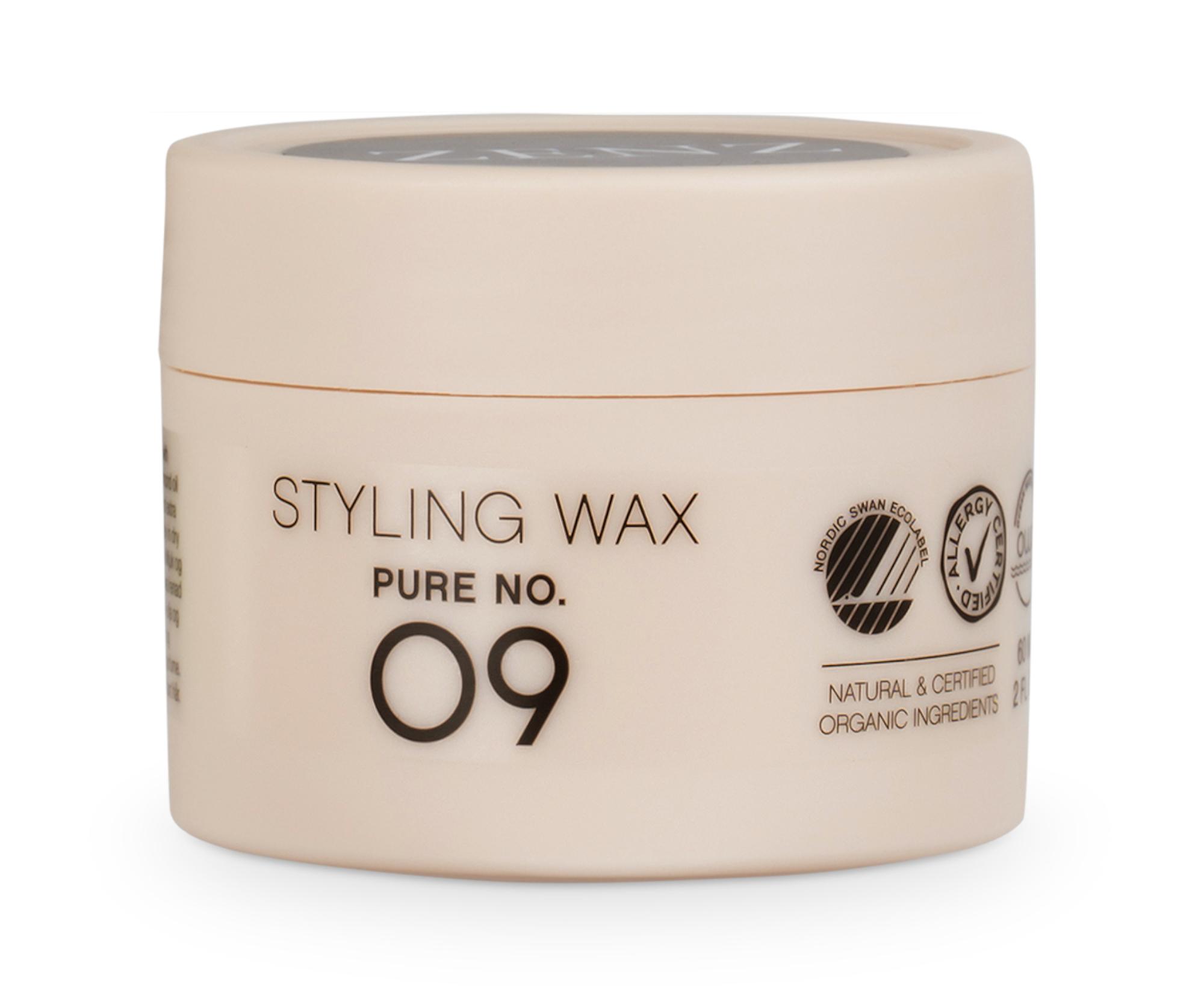 E-shop Matujúci stylingový vosk na vlasy Zenz Styling Wax Pure No. 09 - 60 ml + darček zadarmo