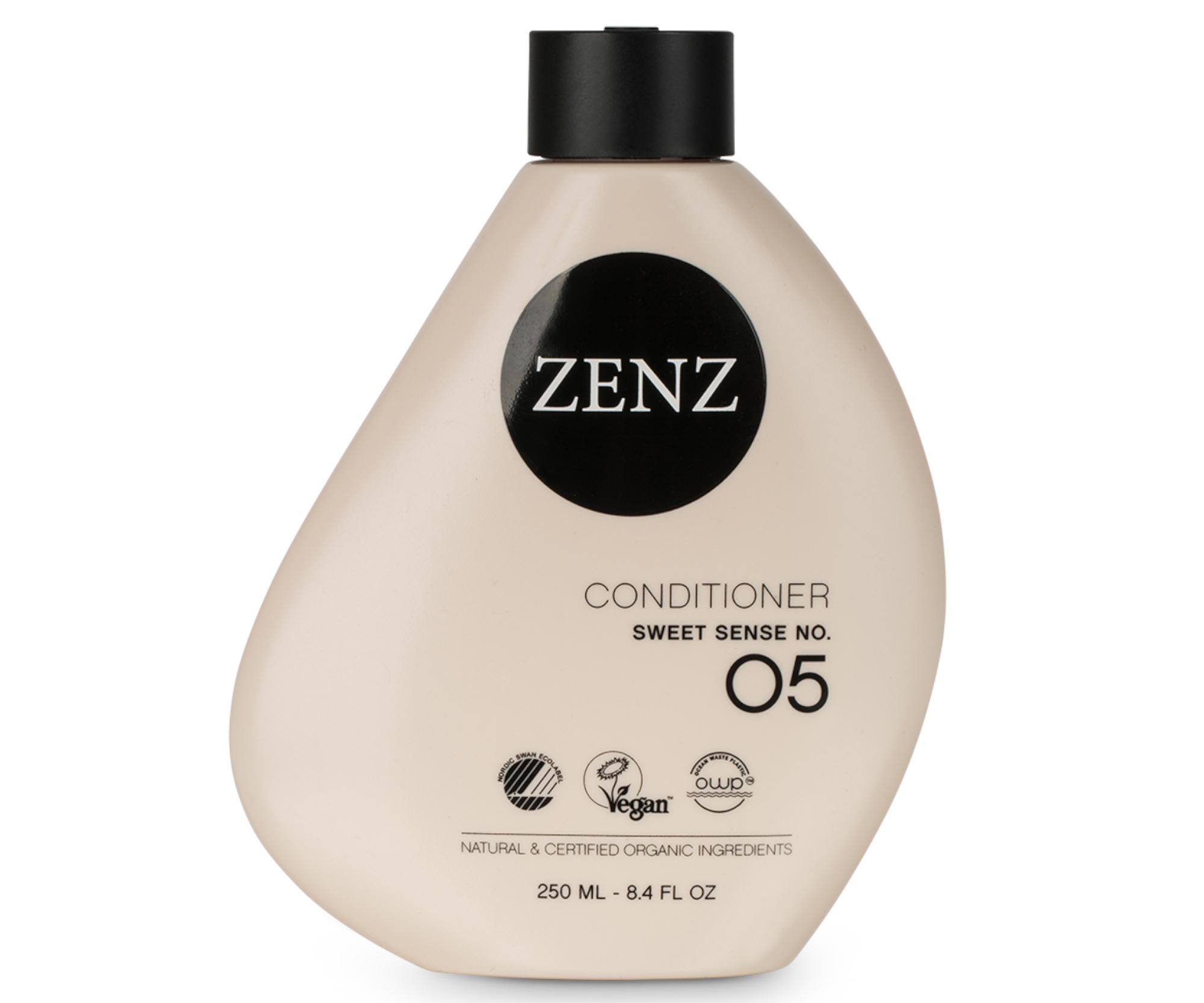 E-shop Kondicionér pre objem jemných a normálnych vlasov Zenz Sweet Sense No. 05 - 250 ml + darček zadarmo