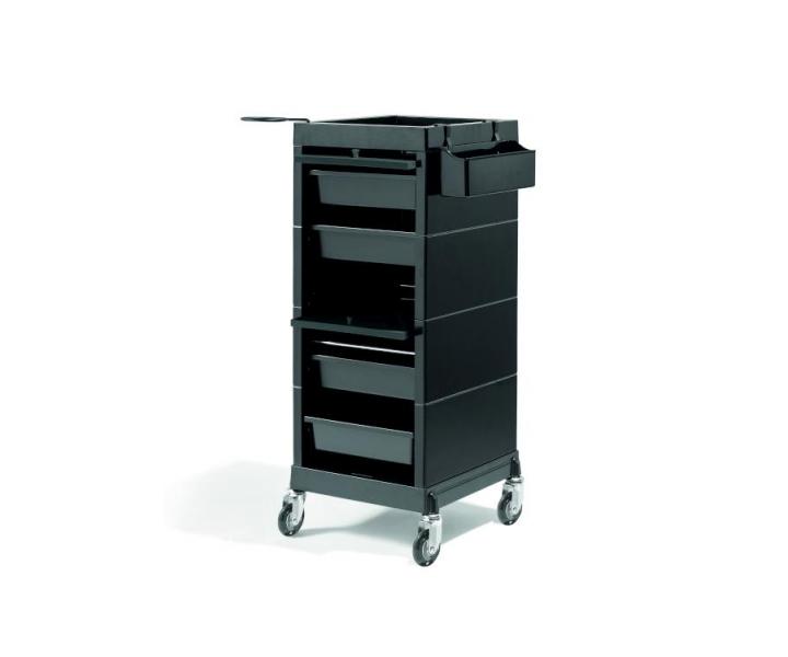 Kaderncky vozk s dvierkami Sibel Discrete - ierny