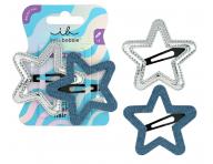 Sponky do vlasov pukaky Invisibobble Clipstar Starlight Serenade - 2 ks