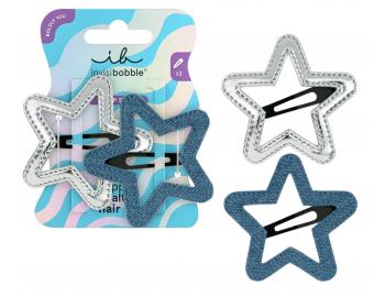 Sponky do vlasov pukaky Invisibobble Clipstar Starlight Serenade - 2 ks