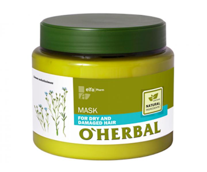Maska pre such a pokoden vlasy O`Herbal - 500 ml