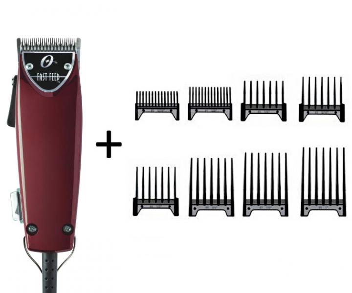 Profesion�lny stroj�ek na vlasy Oster Fast Feed + sada n�hradn�ch n�stavcov ZADARMO