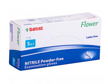 Jednorazové nitrilové rukavice Batist Flower 100 ks - S