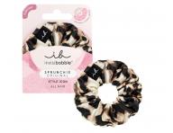 Ozdobn pirlov gumika Invisibobble Sprunchie Original Style Icon - leopard vzor