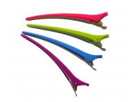 Klipsy do vlasov Duko 2439 - 13,8 cm, nerez/plast, 4 ks