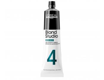 Zosvet�uj�ci kr�m na vlasy Lor�al Professionnel Blond Studio No Bleach Lightening Cream 4 - 60 ml