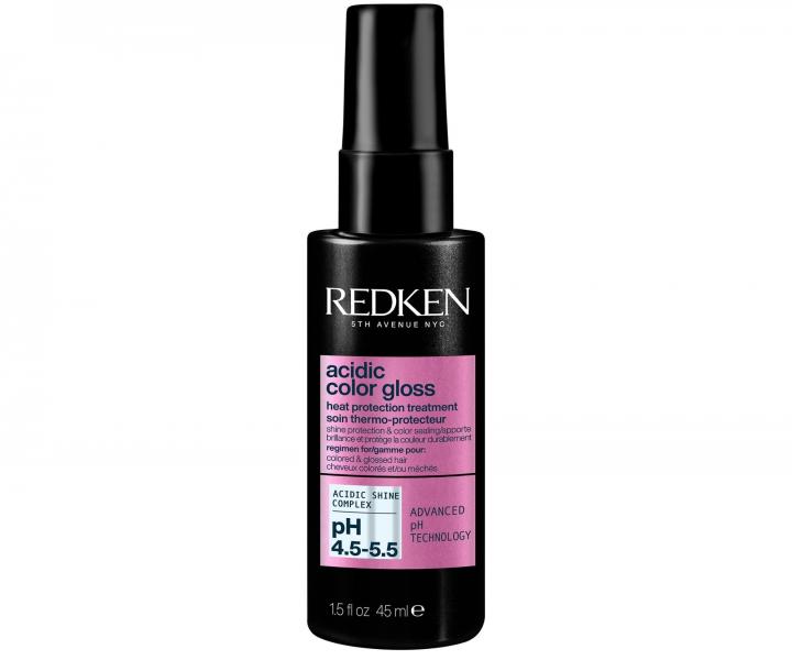 Termoochrann� sprej pre dlhotrvaj�cu farbu a lesk vlasov Redken Acidic Color Gloss - 45 ml