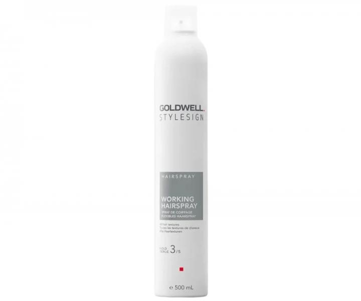 Flexibiln� lak na vlasy so strednou fix�ciou Goldwell Stylesign Working Hairspray - 500 ml