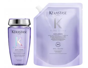 Rozjas�uj�ci �amp�n pre blond vlasy K�rastase Blond Absolu Bain Lumi�re - 250 ml + n�hradn� n�pl� 500 ml