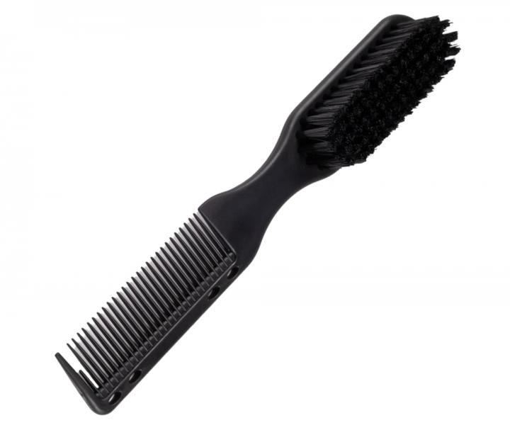 Fade kefa na vlasy a f�zy s hrebe�om Rovra Fade Comb Brush L - �ierny