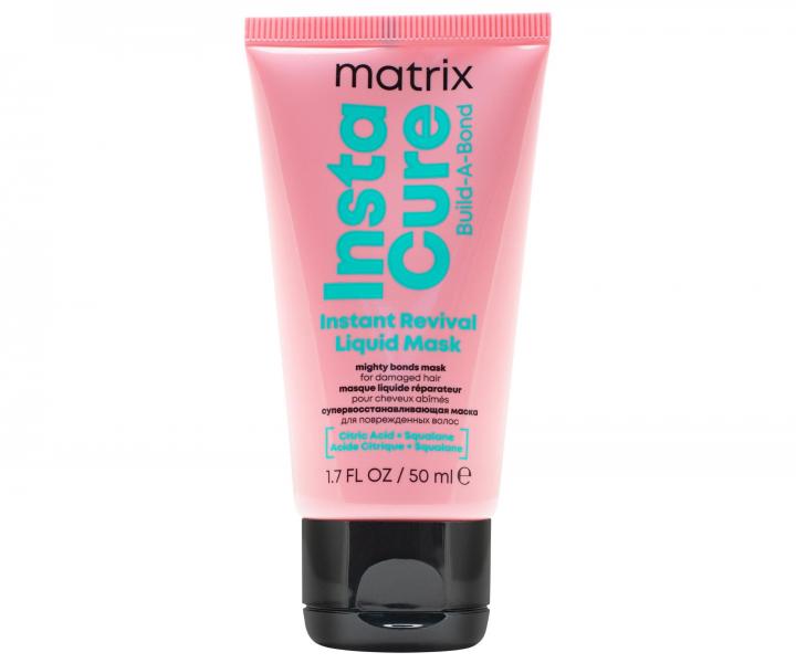 Sada pre vemi pokoden vlasy Matrix Instacure Build-A-Bond + cestovn balenie zadarmo