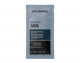 Osvie�uj�ci �amp�n a sprchov� g�l pre mu�ov Goldwell Dualsenses Men Hair & Body Shampoo - 10 ml