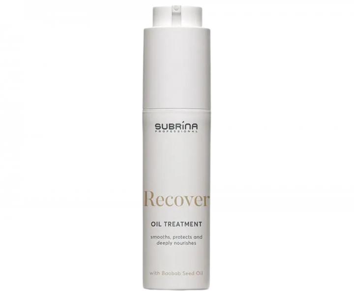 Vy�ivuj�ci olej pre po�koden� a such� vlasy Subrina Professional Recover Oil Treatment - 50 ml