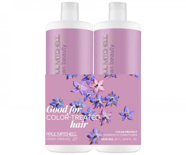 Sada na farben vlasy Paul Mitchell Clean Beauty Color Save Big Duo