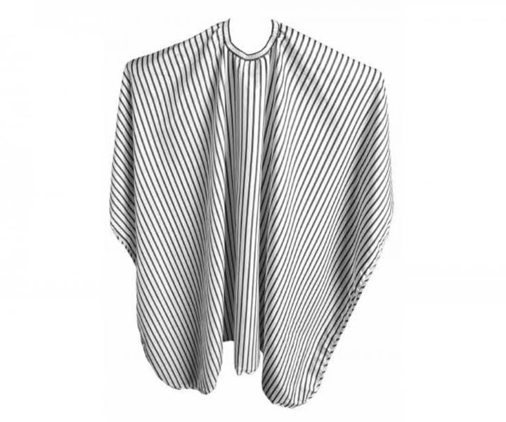 Kaderncka pltenka na strihanie Duko 596 - biela s prkami - upevnenie na such zips