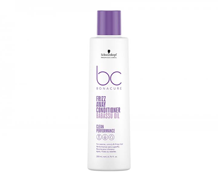 Kondicionr pre nepoddajn a krepovat vlasy Schwarzkopf Professional Bonacure Frizz Away - 200 ml