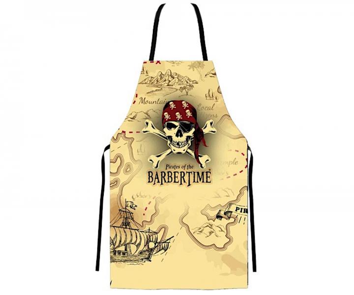 Pnska barber zstera Barbertime Mapped Pro Barber Apron - lt