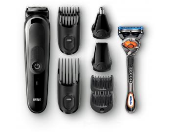Multifunkn zastrihva Braun MGK 5060 - ierny + zadarmo holiaci strojek Gillette Fusion 5