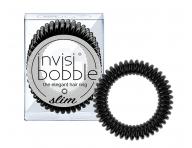 Tenk� �pir�lov� gumi�ka do vlasov Invisibobble Slim True Black - �ierna, 3 ks