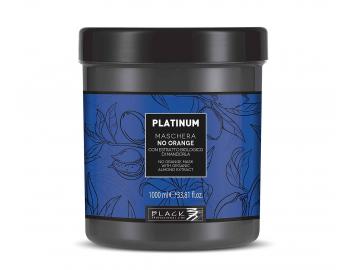 Neutralizačná maska pre tmavé vlasy Black Platinum No Orange - 1000 ml